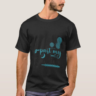 Retro Ik brei voorbij mijn bedtijd naaibreiwerk Qu T-shirt
