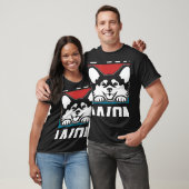 Retro ik doe wat ik wil... onafhankelijke rebel. t-shirt (Unisex)