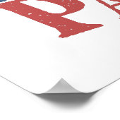 Retro Ik heb een goede paddling nodig Kayaking Kay Poster (Hoek)