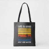 Retro Ik heb een goede paddling nodig Kayaking Kay Tote Bag (Voorkant)