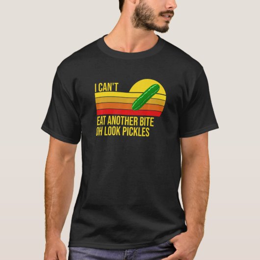 Retro ik kan geen andere biet eten... t-shirt (Voorkant)