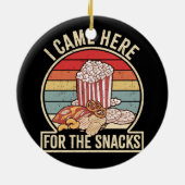 Retro  ik kwam hier voor de snacks van keramisch ornament (Achterkant)