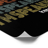 Retro Ik spreek Kamala Harris Joe Biden 2020 Gi Poster (Hoek)