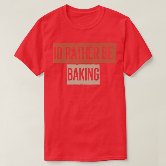 Retro, ik zou liever grappig zijn. t-shirt (Design voorkant)