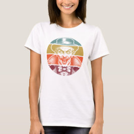 Retro Illusionist voor Lichte Items Vrouwen T-shirt