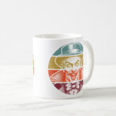 Retro Illusionist voor Light Items Koffiemok (Voorkant rechts)
