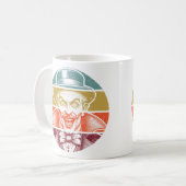 Retro Illusionist voor Light Items Koffiemok (Voorkant links)