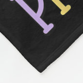 Retro I'm A Math Teacher Of Course I Have Problems Fleece Deken (Hoek)