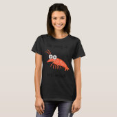 Retro Im Going To Krill Myself Shrimp Funny Ocean  T-shirt (Voorkant volledig)