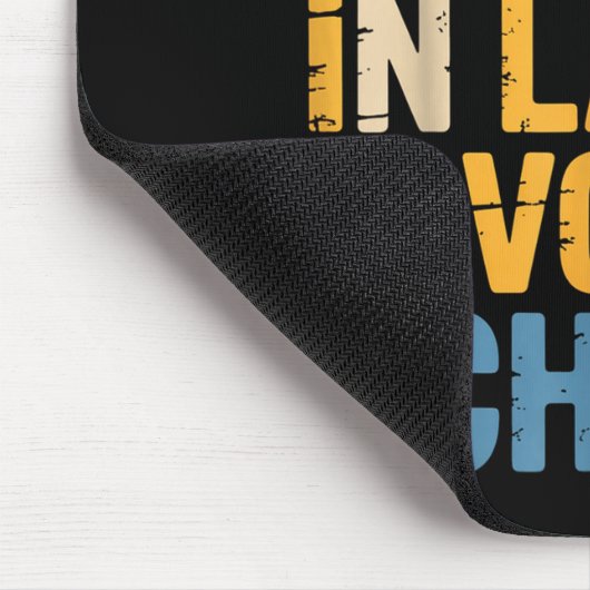 Retro I'm My Mother In Law's Favorite Child Funny  Muismat (Hoek)