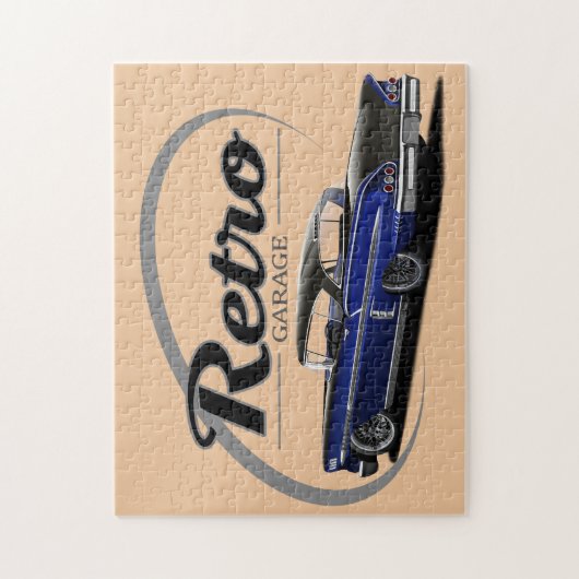 Retro Impala Legpuzzel (Verticaal)