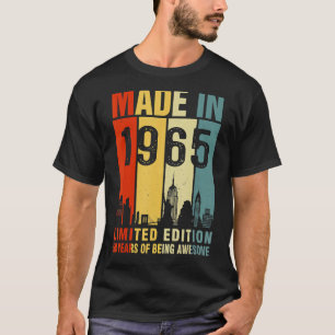 Retro in 1965, 58 jaar Geweldige T-shirt