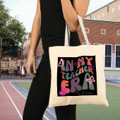 Retro In Mijn Leraar Tijdperk Neon Elementen Tote Bag
