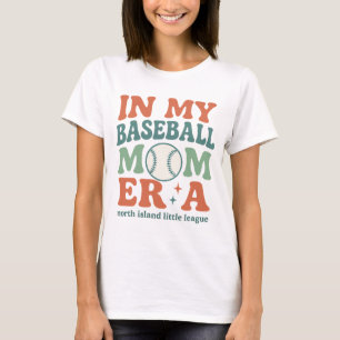 Retro "In My Baseball Mom Era" T-shirt
