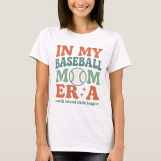 Retro "In My Baseball Mom Era" T-shirt