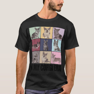 Retro In My Corgi Erarendy Corgi Mom Dog Mama Moth T-shirt