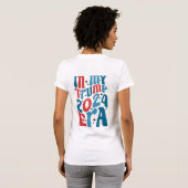 Retro 'In My Trump Era' 2024 T-shirt voor dames (Achterkant volledig)