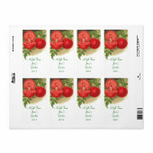 Retro inblikken pot etiketten ingeblikte goederen (Full Sheet)