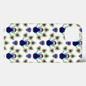 retro india exotische pauw Case-Mate iPhone case (Achterkant (horizontaal))