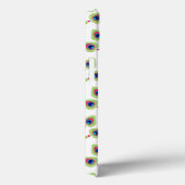 retro india exotische pauw Case-Mate iPhone case (Achterkant / Rechts)