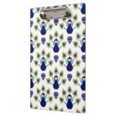 retro india exotische pauw klembord (Links)