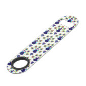 retro india exotische pauw speed flessenopener (Voorkant Gekanteld)