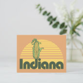 Retro Indiana Briefkaart (Staand voorkant)