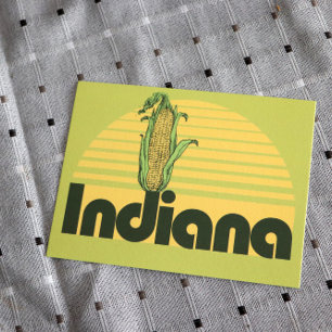 Retro Indiana Briefkaart