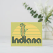 Retro Indiana Feestdagenkaart (Staand voorkant)