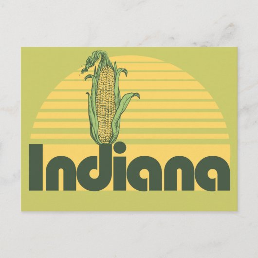 Retro Indiana Feestdagenkaart (Voorkant)