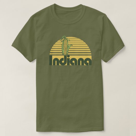 Retro Indiana T-shirt (Design voorkant)