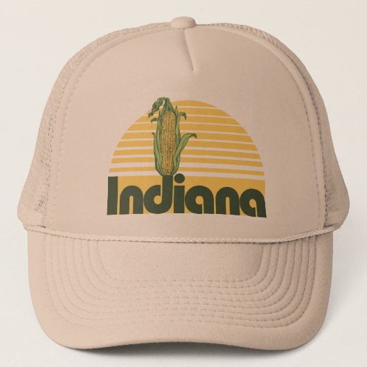 Retro Indiana Trucker Pet (Voorkant)