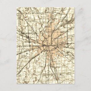  Retro Indianapolis kaart