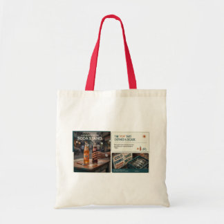 Retro Indiase frisdrankkraam Gold Spot Campa Cola  Tote Bag