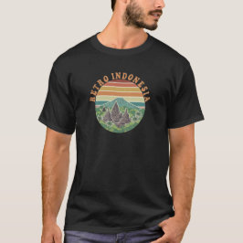 Retro Indonesia Travel Vibes T-shirt