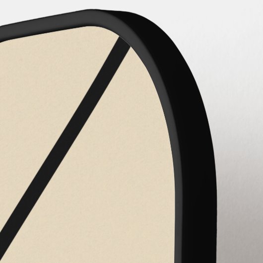 Retro Industrial Deco Geometric Art Pickleball Paddle (Links Detail)