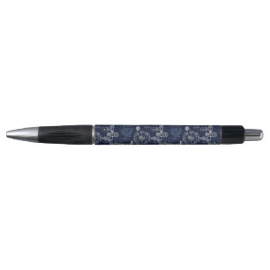 Retro Industriële Blauwe Print Engineering Pen