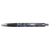 Retro Industriële Blauwe Print Engineering Pen (Achterkant)