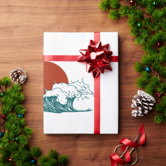 Retro Inpakpapier (Feestdagen Geschenken)