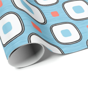 Retro-inpakpapier - Mid-Century Modern Cadeaupapier
