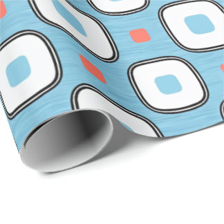 Retro-inpakpapier - Mid-Century Modern Cadeaupapier