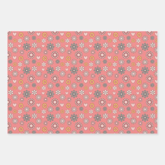  retro inpakpapier vel (Voorkant 2)