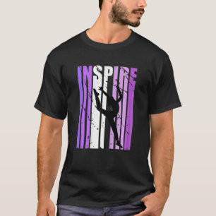 Retro Inspire Ritmische Gymnastiek Verjaardag T-shirt