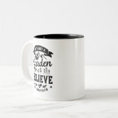 Retro Inspirerend Gardening Gardener en Farmer Tweekleurige Koffiemok (Voorkant links)