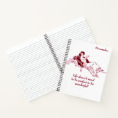  Retro Inspirerend Life Quote Writer's Notitieboek (Binnen)