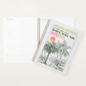 retro inspirerende zelfzorg citaat planner (Display)
