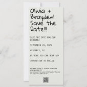 Retro Instant Camera 3 Foto QR De datum opslaan (Achterkant)