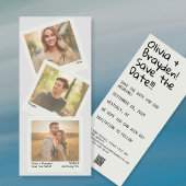 Retro Instant Camera 3 Foto QR De datum opslaan