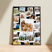 Retro Instant Film Afbeelding 21 Fotocollage Poster