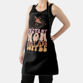 Retro Instant Mom Gewoon koffie toevoegen Schort (Insitu)